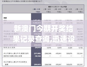 新澳最新开门奖历史记录,新澳最新开门奖历史记录，探寻背后的故事与成就